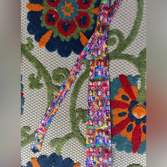 Peter Max 'Liberty' Vintage Necktie - Picture 4 of 9